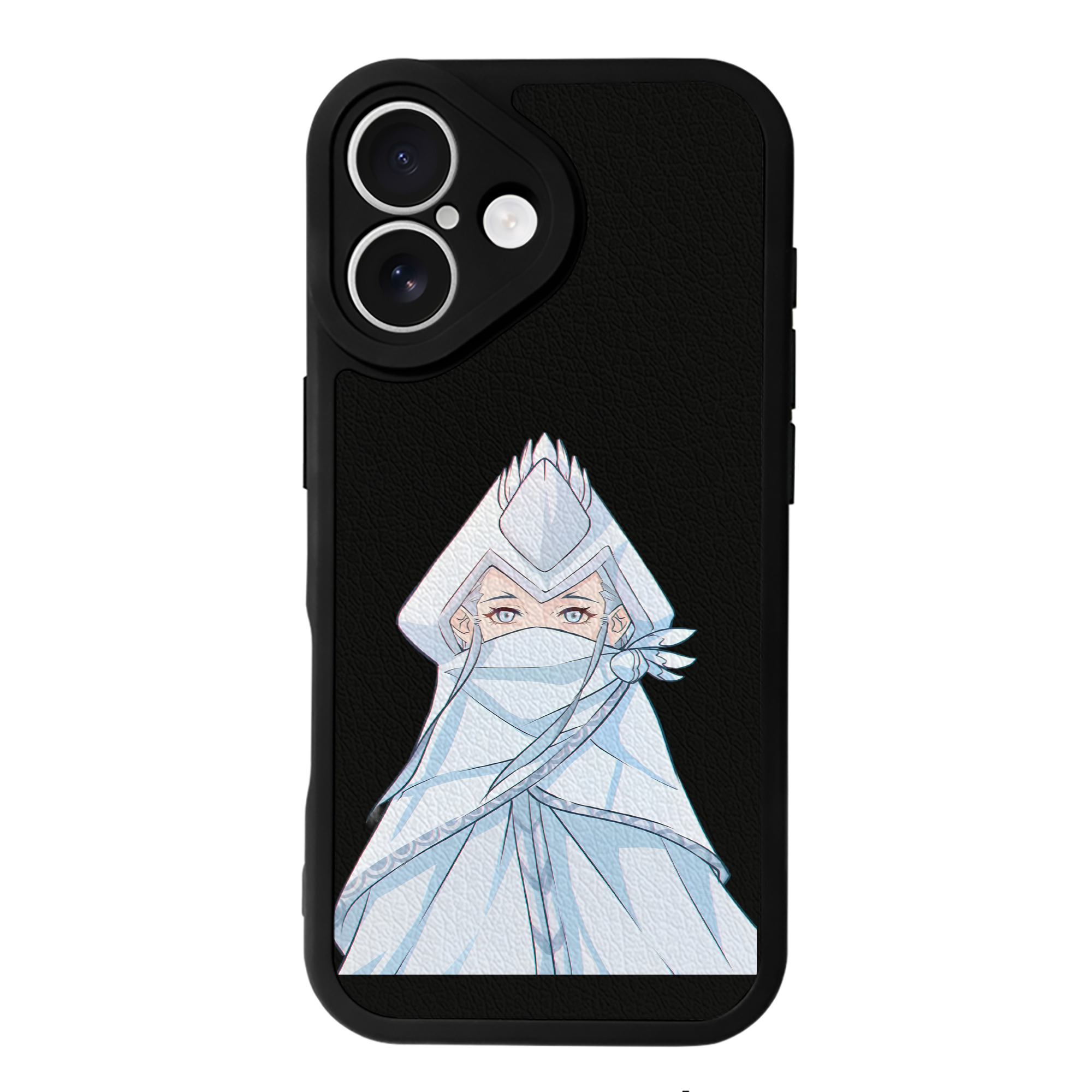 （画像用） Ne Zha 2 ナタ 魔童の大暴れ 【iPhone 16シリーズ対応】シリコンスマホケース（レザー調） 材質：シリコン